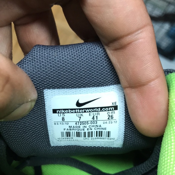 Nike Zoom Structure Plus 15 “Gray Volt” - Picture 16 of 17